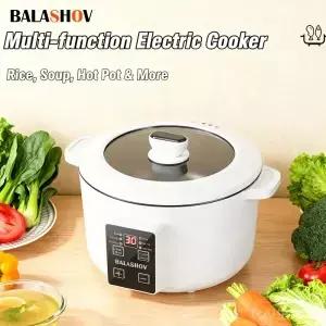 220V 가정용 멀티 쿠커 3.5L 전기 논스틱 요리 냄비 핫팟 스마트 밥솥 조리기구