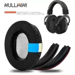 HyperX Cloud 1 2 코어 실버 알파 게임용 헤드폰 교체용 귀마개 헤드밴드용 Nullmini 냉각 젤 이어패드