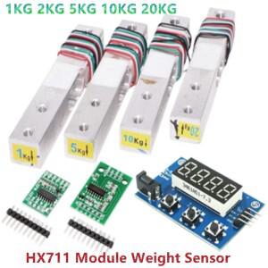 AD 모듈 무게추 센서, 로드 셀, 전자 체중계, 알루미늄 합금 계량 압력 1KG, 2KG, 5KG, HX711