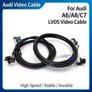 아우디 A6 A8 LVDS 비디오 스크린 호스트 연결 C7 내비게이션 컴포지트 케이블 D4 특수 용도