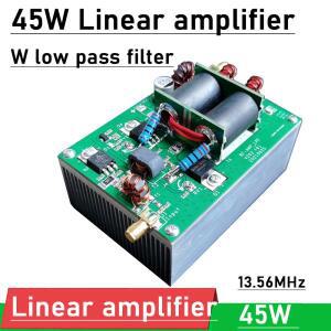 RF 선형 증폭기 W 로우 패스 필터 고주파 전력 HAM 라디오 AMP RFID 신호 단파, 45W 13.56MHz ssb