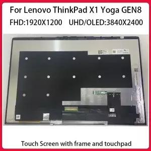 레노버 씽크패드 X1 요가 8세대 터치스크린 OLED WQXGA 3840/2400 40 WUXGA 1920/1200 EDP 30핀 LCD