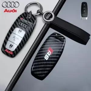 레이싱 스타일 디자인 자동차 키 쉘 액세서리 아우디 Q8 A6 A3 A8 C8 S6 Rs6 A7 S7 8Y D5 4N E-Tron Gt Q4