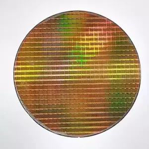 실리콘 웨이퍼 집적 회로 8 인치 CPU 칩 기술 센스 IC 반도체 리쏘그래피 선물