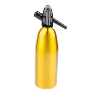 탄산음료 사이펀 탄산 셀처 워터 메이커 탄산음료 머신 칵테일 1L / 1000ml / 35온스, 드립 없이 안전한 실밥 제공