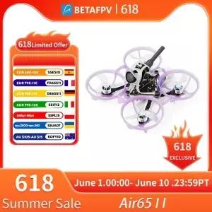 BETAFPV 레이싱/프리스타일/챔피언 에어65 II ELRS 2.4G 브러시리스 후프 쿼드콥터 전문가용 RC 미니 드론
