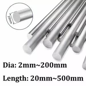 10pcs~1pcs 6061 알루미늄 막대 직경 2-200mm 길이 원형 우수한 전기 도금 특성