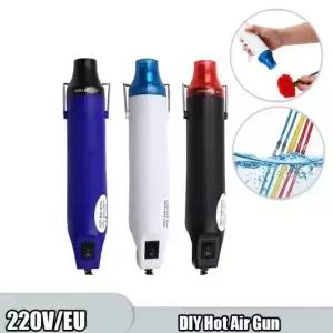 고효율 열풍기 유로코드 플러그 220V 열풍 공구 미니 300W 열수축 공정 블로워 (지지대 포함)