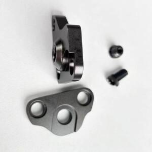 브롬톤 호환 접이식 자전거 호환 Gl 퀵릴리스 135mm/142mm 리어 디레일러 행어 튜닝 부품