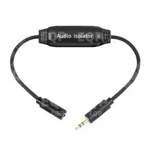 자동차 오디오/홈 스테레오 시스템용 3.5mm AUX 노이즈 필터 그라운드 루프 솔레이터 헤드폰 험 제거기