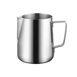 스테인리스 스틸 우유 거품기 350/600/1000ml 컵 주전자 바리스타 커피 라떼 카푸치노 에스프레소 크리머