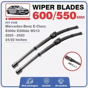 전면 와이퍼 블레이드 메르세데스 벤츠 E 클래스 W213 E300e E300de 2020 2021 2022 2023 윈드스크린