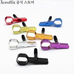 Aceoffix 알루미늄 힌지 레버 HCL-4P 브롬톤 호환 접이식 자전거 클라인 1쌍