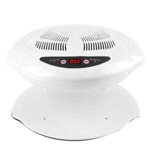 에어 네일 드라이어 400W 지능형 자동 매니큐어 화이트 폴리쉬 냉온 공기 사용 센서 도구 손과 살롱용 모두 건조