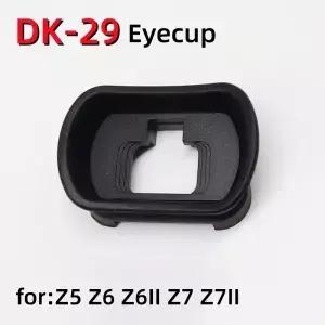 DK-29 컵 소프트 고무 피스 뷰파인더 보호대 교체 커버 니콘 Z5 Z6 Z6II Z7 DSLR 카메라 액세서리용