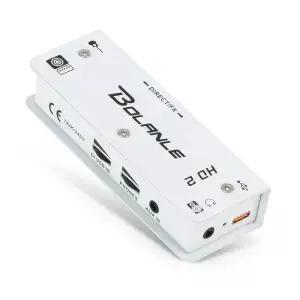 볼란레 MD2 192kHz/24bit 악기용 전자 기타 오디오 인터페이스 IRIG 대체품 iOS/PC/안드로이드 호환 AUX