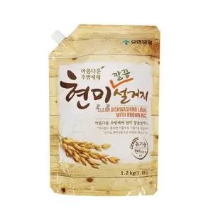 주방세제 현미세제 유한 1.2kg