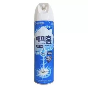 해피홈 무향SM 수성 에어로졸 모기약 500ml 0330