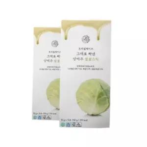 진샵 하루한포 부드러운 속 국내산 국산 양배추 벌꿀 스틱 15 포