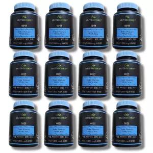뉴트리코어 아연 영양제 1000mg x 60정 12박스