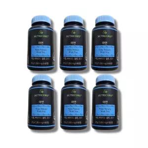뉴트리코어 아연 영양제 1000mg x 60정 6박스