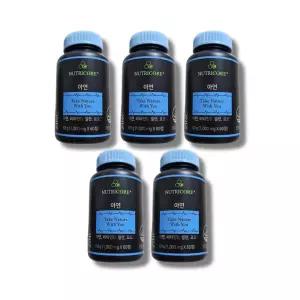 뉴트리코어 아연 영양제 1000mg x 60정 5박스