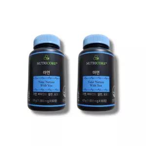 뉴트리코어 아연 영양제 1000mg x 60정 2박스