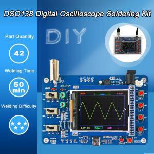 DSO138 디지털 오실로스코프 키트, DIY 마이크로 컨트롤러, 전자 회로 기판, 교육 훈련 키트에 적합