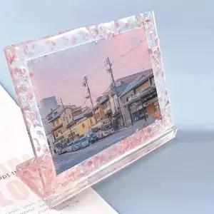 DIY 실리콘 사진 프레임 몰드 - 레진 에폭시 주조 키트로 멋진 투명 홀더를 만들어 집 장식용으로