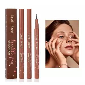 Liopif 펜 자연 선키스 메이크업을 위한 얼굴 방수 및 오래 지속되는 부드러운 옵트 2PACK 01 그레이