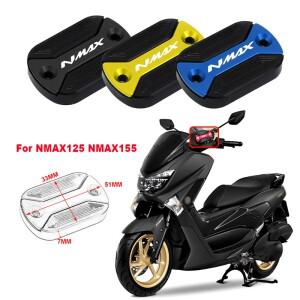 NMAX 로고 오토바이 알루미늄 프론트 브레이크 저수지 유체 탱크 오일 컵 커버 YAMAHA NMAX125 NMAX155 N-m