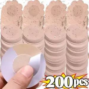 10/200PCS 여성용 니플 커버 스티커 가슴 트 테이프 패스티 투명 셀프 접착 일회용 브라 패딩 패치