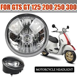 오토바이 헤드라이트 조립 키트 Vespa GTS300 GTS250 GTS 300 250 GT 125 200 액세서리 프론트 헤드 라이트