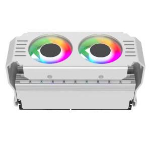 D50 RAM 히트싱크 듀얼 5020 냉각 모듈 쿨러 동기화 팬 메모리 라디에이터 라이트