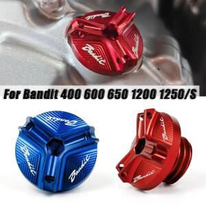 SUZUKI Bandit 400 600 650 1200 1250 1250S 1050XT 오토바이 액세서리 CNC 엔진 오일 필러 플러그 캡 나사