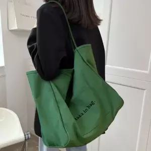 여성 컬러 빅포켓 에코백 1P 캐주얼 학생 가방 수납 빅에코백 빅사이즈숄더백