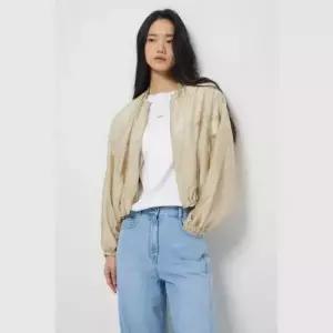 시슬리 크롭 스트링 블루종 점퍼 SAJP80631 1096313