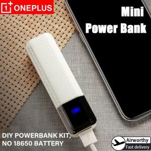 OnePlus 2600mAh 소형 비상용 모바일 전원 공급 장치 단일 셀 배터리 박스 18650 사용하기 쉬운 DIY 케이스