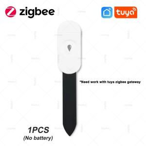 Zigbee 3.0 토양 수분 시험기 온도 습도 센서 홈 오토메이션 식물 꽃 관개 감지기 지원 Zigbee2mqtt
