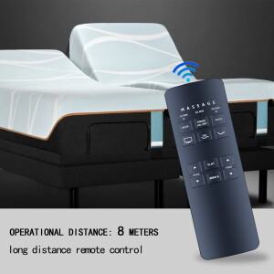 TEMPUR-PEDIC 조절식 침대 베이스 75261 RF258B용 새 리모컨