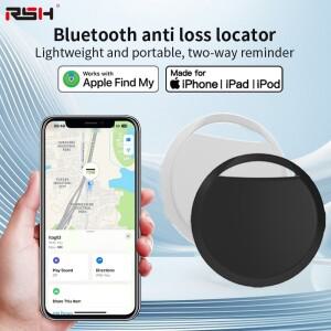 에어 태그 키 파인더용 RSH 스마트 GPS 트래커 애완 동물 지갑 자전거 블루투스 분실 방지 경보 미니 로케