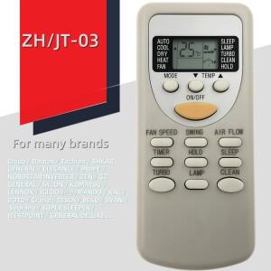 MANDO, GE, Beko, LENNOX, Soprano, CHIGO, PRIME,Dantex, ELEKTA 분할 에어컨용 AC 원격 제어 ZH/JT-03