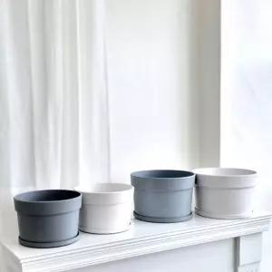 분재 화분 29x19cm 선물 분갈이과습방지분 인테리어 튼튼한 베란다 선물용 갈이 용분 분제 넓은