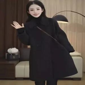 여사친 하프 울 리버시블 모피 프렌치 추천 칼라 코트 SPO마켓1