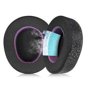 스틸시리즈 ARCTIS NOVA PRO(무선)용 JOMWAG 매직 스 젤 교체 이어패드 - 블랙 / 퍼플