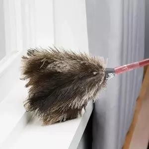 생활 타조털이개 총채 먼지털이 먼지떨이 먼지떨이개 집먼지 청소 깃털 50cm 타조털 타조털먼지 먼지제거