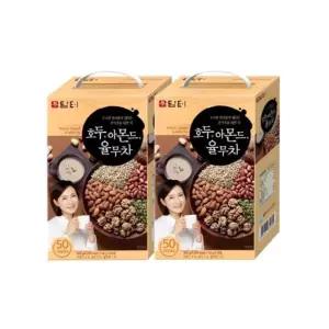 담터 호두 아몬드 율무차 50개입 x 2개 담터 호두율무차 아몬드율무차 50 개입 t 식사대용 전통차