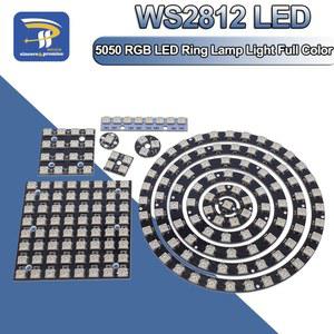 5V 1Bit 3 4Bit 7 8Bit 9 12Bit 16Bit 24Bit 32Bit 64 비트 WS2812 5050 RGB LED 링 램프 라이트 Arduino Diy 용 통합 드라이버
