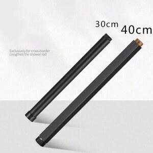 크롬 원형 사각형 연장 액세서리 스탠드 튜브블랙 황동 50cm 30 골드 익스텐션