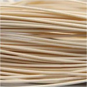 제이맥스 500g 2.5mm 원형 라탄 위커 수리 키트 파티오 가구 플라스틱 재료 합성 직조 스트립 의자 테이블